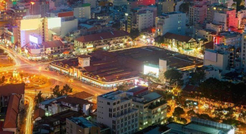 Hoang Vinh Hotel Thành Pho Ho Chí Minh Esterno foto
