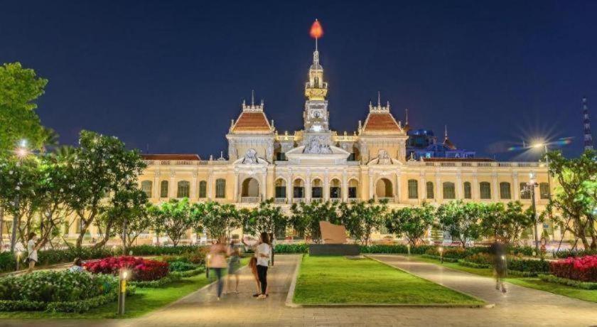 Hoang Vinh Hotel Thành Pho Ho Chí Minh Esterno foto